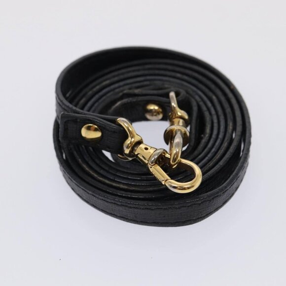 FENDI Shoulder Bag Leather Navy Auth 80189 - Picture 10 of 16